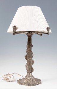 2 lámparas de art nouveau en subasta online